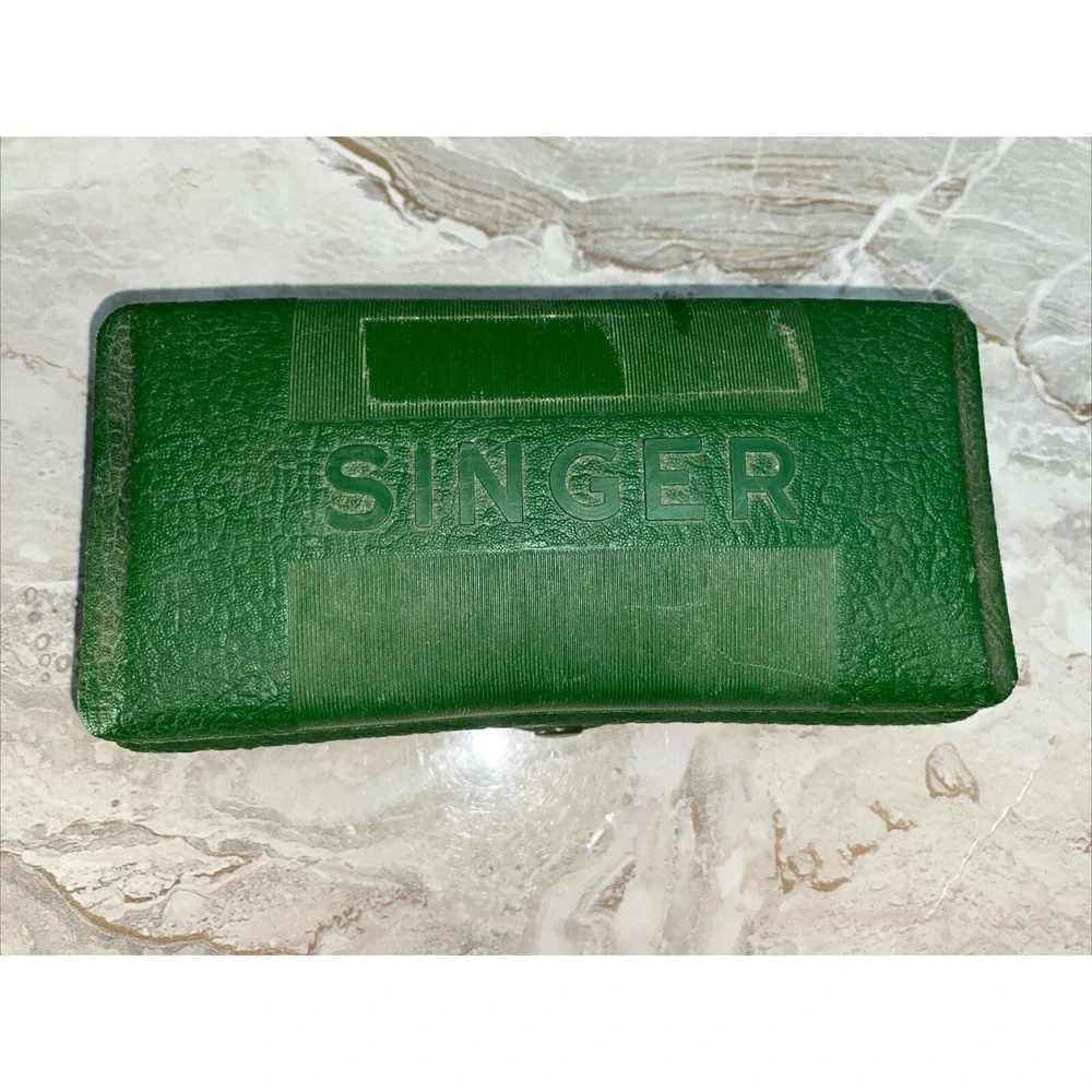 Vintage Singer 221 Sewing Machine Buttonholer #160506 with Case